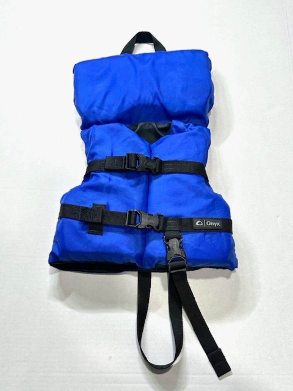 Onyx Kids Life Jacket US Coast Guard Approved Blue Infant/Child Under 50lbs